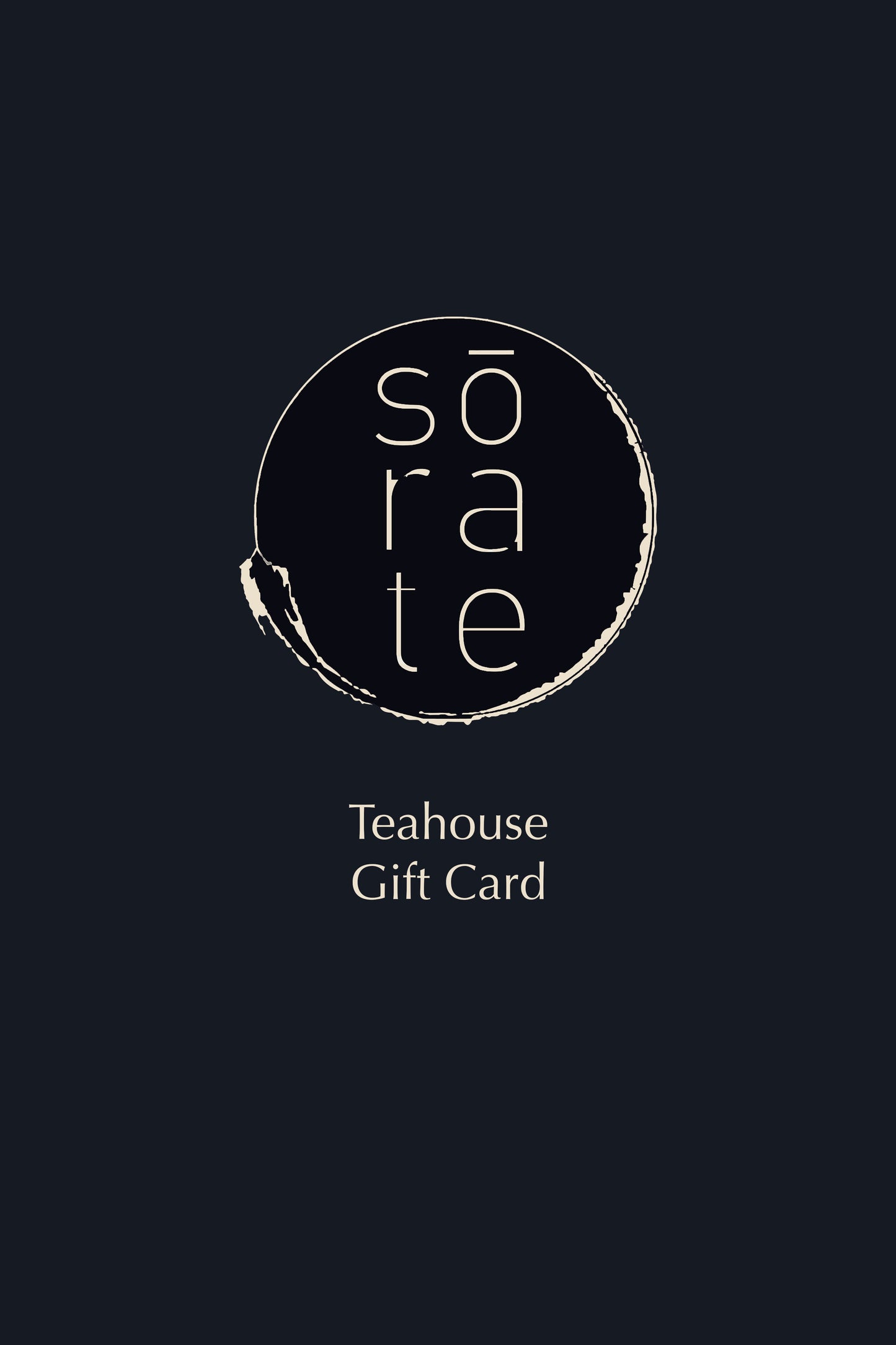 Sorate Teahouse Gift Card
